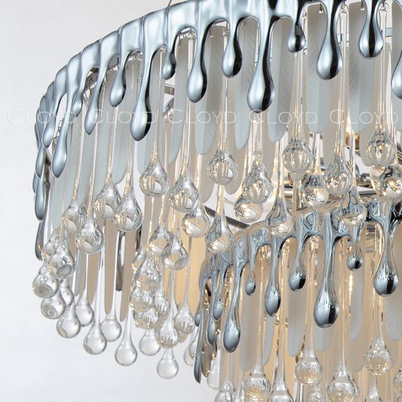 Cloyd 11298 Люстра CAPULETTI C18 диаметр - 79 см, хром, изображение 3