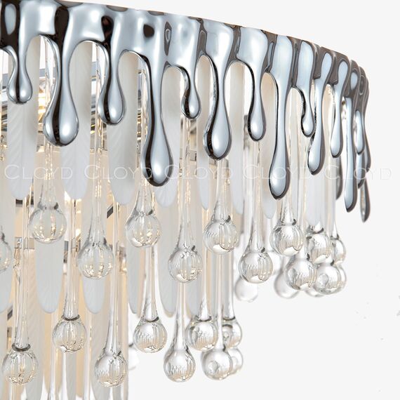 Cloyd 11300 Люстра CAPULETTI C13 диаметр - 63 см, хром, изображение 3