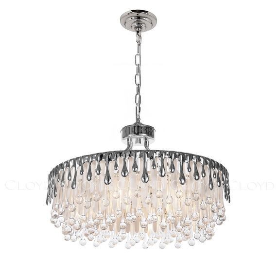 Cloyd 11304 Люстра CAPULETTI C12 диаметр - 80 см, хром, изображение 2