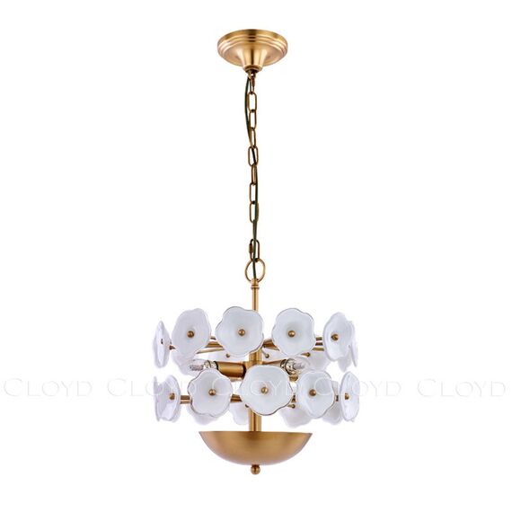 Cloyd 11441 Люстра EFIOPIA C4 диаметр - 38 см, латунь