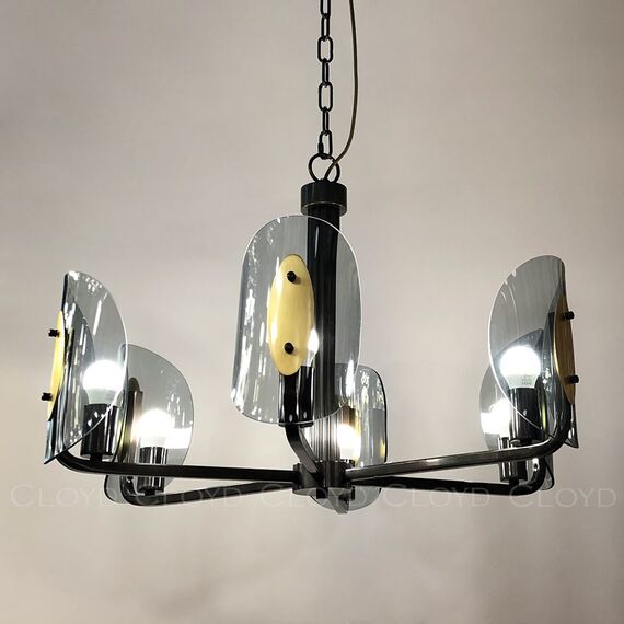 Cloyd 10049 Люстра ELAND C6 диаметр - 74 см, цвет кофе, изображение 2