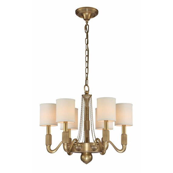 Cloyd 10118 Люстра DELAWARE C6 диаметр - 59 см, латунь