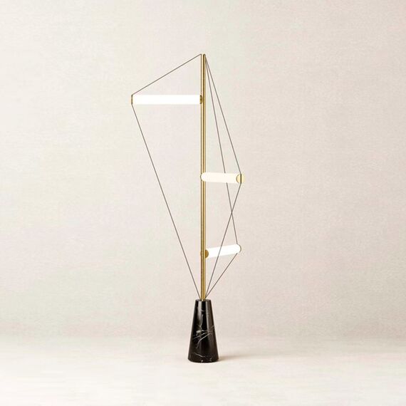 Cloyd 40043 Торшер EFIRO F3 высота - 160 см, латунь