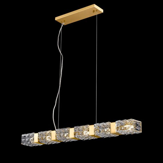 Cloyd 10680 Подвесной светильник CORUND - A P6 ширина - 86 см, латунь