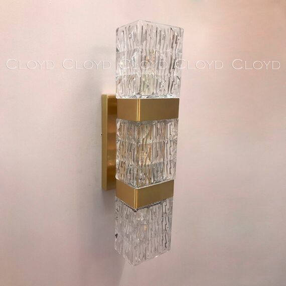 Cloyd 20272 Бра CORUND - A W3 высота - 42 см, латунь, изображение 2