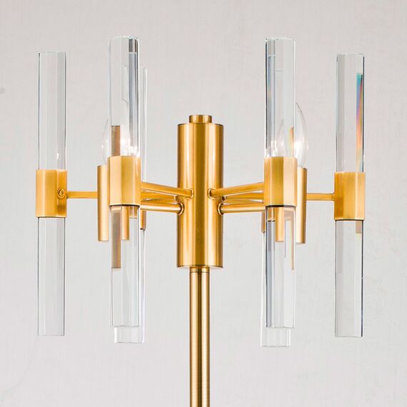 Cloyd 40026 Торшер BRISBANE F3 высота - 151 см, латунь темная, изображение 2