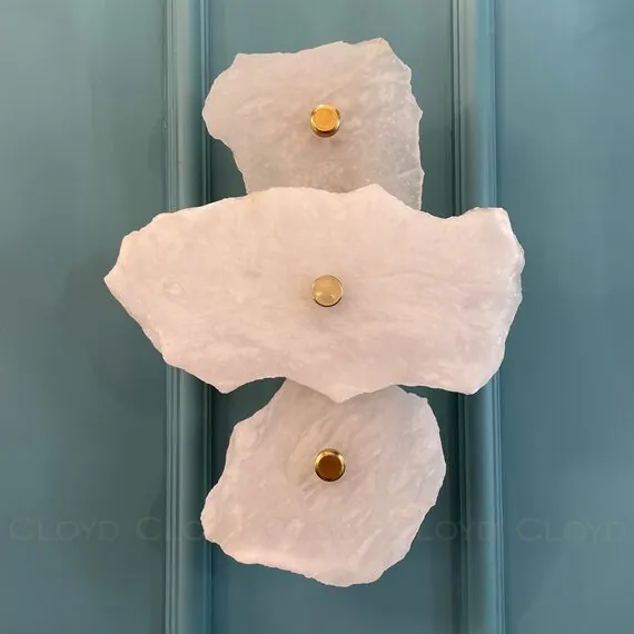 Cloyd 20269 Бра KNOSS W1 высота - 35 см, алебастр латунь, изображение 5