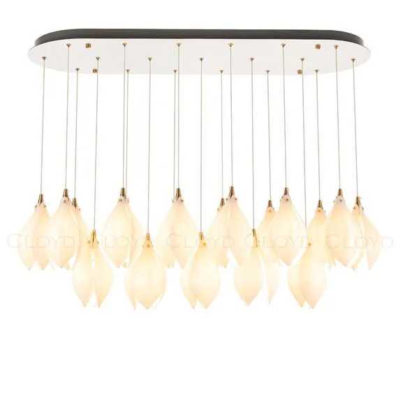 Cloyd 10365 Люстра MANGRA C19 ширина - 100 см, керамика белый