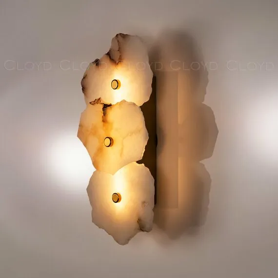 Cloyd 20269 Бра KNOSS W1 высота - 35 см, алебастр латунь, изображение 7