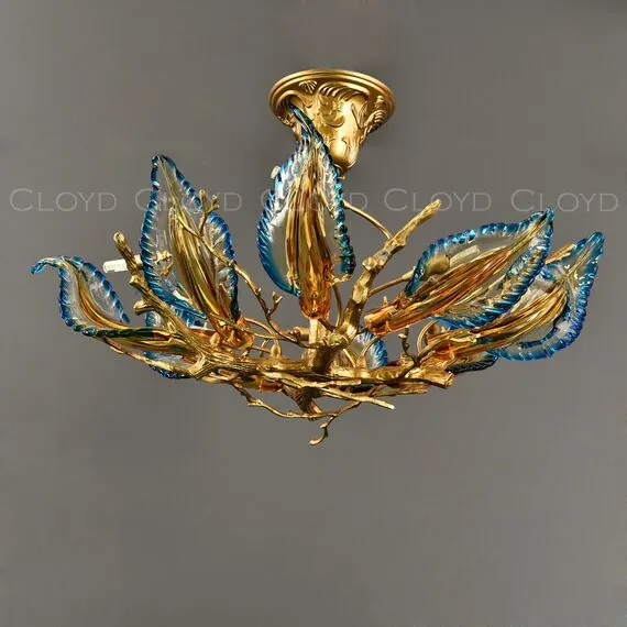 Cloyd 11111 Люстра MAORI C10 диаметр - 60 см, латунь