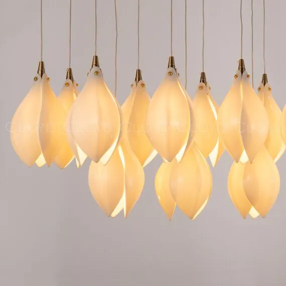 Cloyd 10365 Люстра MANGRA C19 ширина - 100 см, керамика белый, изображение 2