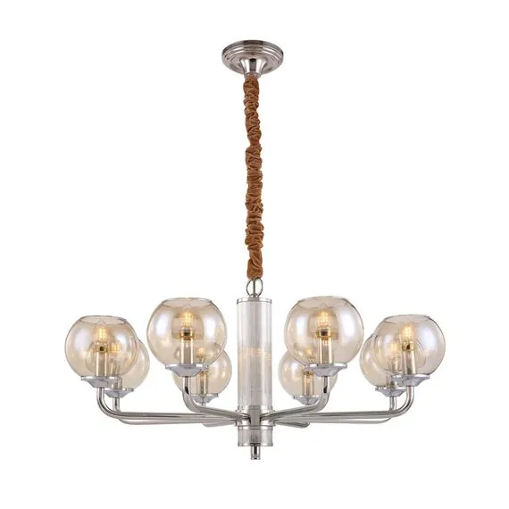 Cloyd 10134 Люстра HARMIN C8 диаметр - 83 см, никель