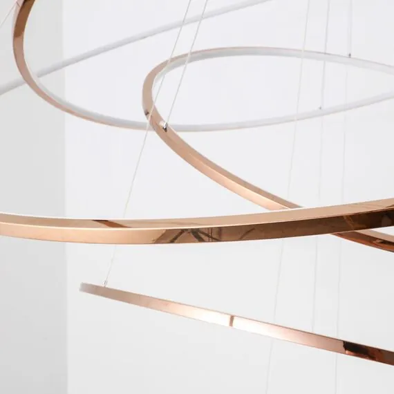 Cloyd 10677 Люстра KUBRIK C5 высота - 400 см, золото, изображение 4