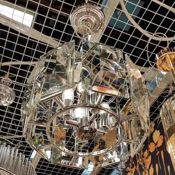 Cloyd 10503 Люстра HENRIK C4 диаметр - 36 см, хром, изображение 2