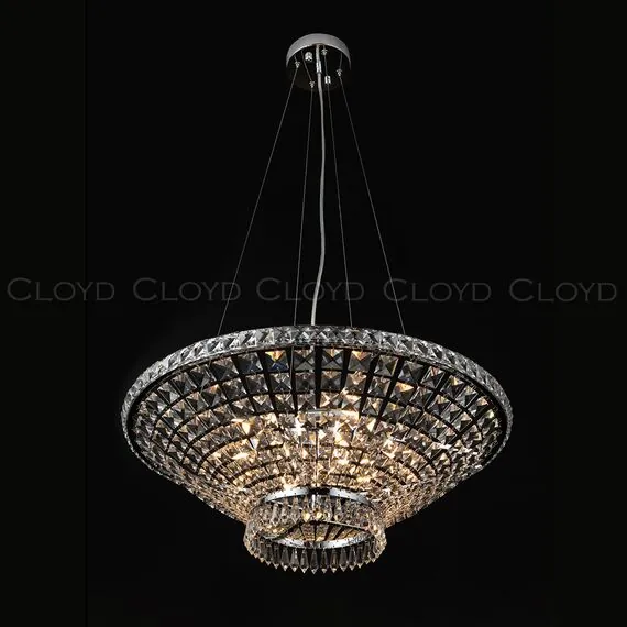 Cloyd 11454 Люстра FIALA C8 диаметр - 60 см, хром, изображение 2