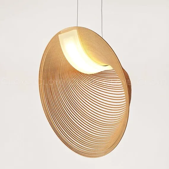 Cloyd 11413 Подвесной светильник FUETE P1 ширина - 40 см, дерево белый, изображение 4