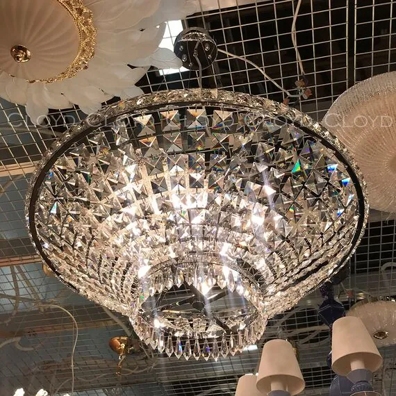 Cloyd 11454 Люстра FIALA C8 диаметр - 60 см, хром, изображение 3