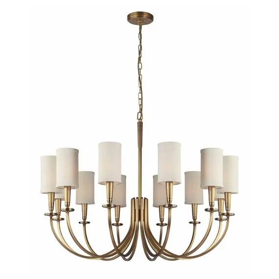 Cloyd 10043 Люстра LONSDALE C12 диаметр - 89 см, латунь