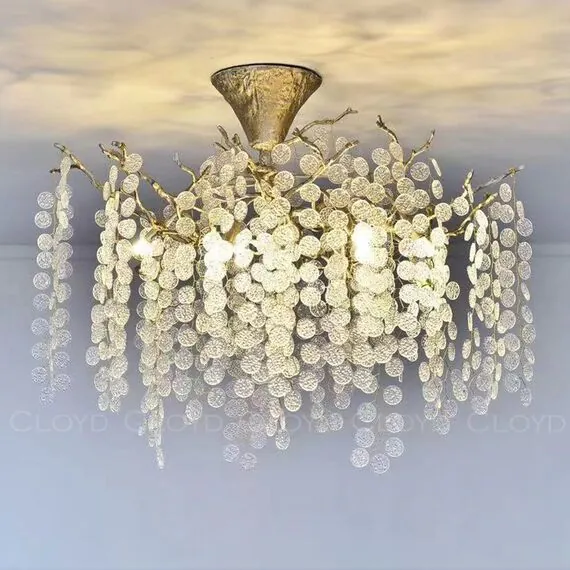 Cloyd 11109 Люстра HAOMA C8 высота - 50 см, латунь