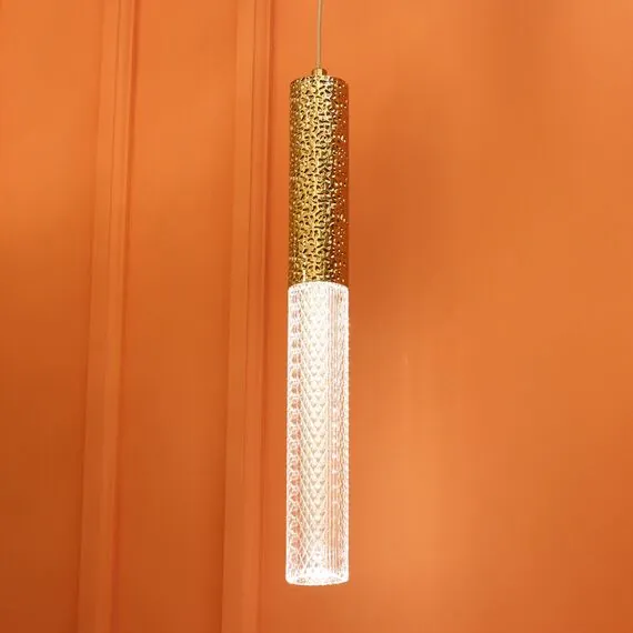 Cloyd 10669 Подвесной светильник FAGOTT P1 высота - 38 см, золото, изображение 6