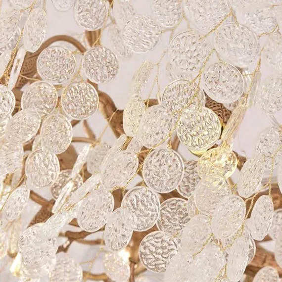 Cloyd 10910 Люстра HAOMA C8 диаметр - 80 см, латунь, изображение 2