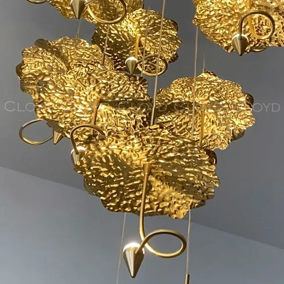 Cloyd 11375 Подвесной светильник KIRIBATI P1 диаметр - 25 см, латунь, изображение 3