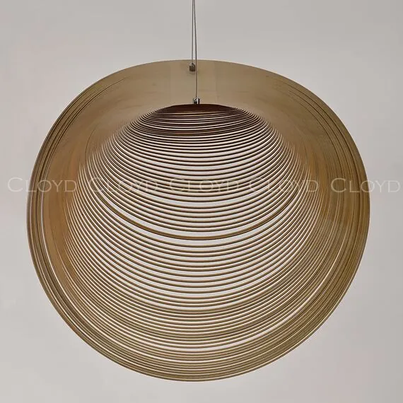 Cloyd 11414 Подвесной светильник FUETE P1 ширина - 60 см, дерево белый, изображение 8