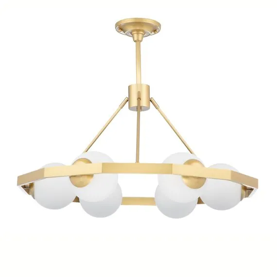 Cloyd 10138 Люстра KARASS C6 диаметр - 76 см, латунь