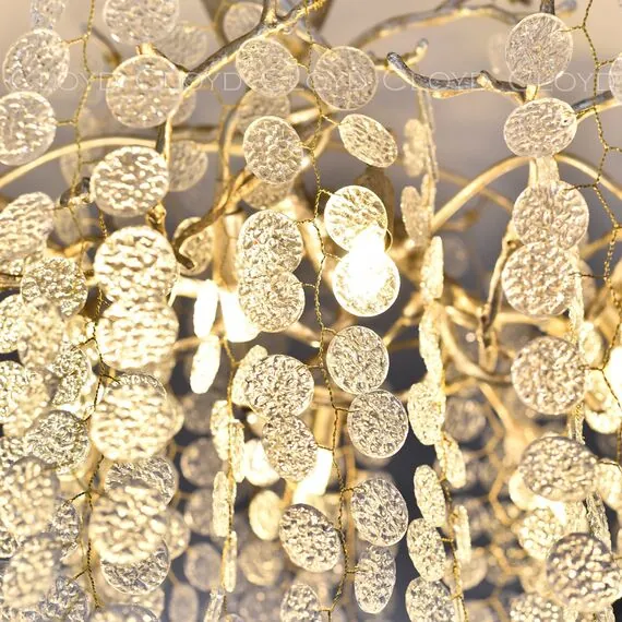 Cloyd 11109 Люстра HAOMA C8 высота - 50 см, латунь, изображение 2