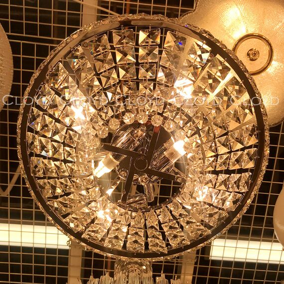 Cloyd 11453 Люстра FIALA C6 диаметр - 40 см, хром, изображение 3