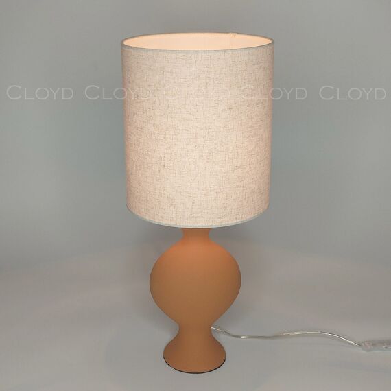 Cloyd 30145 Настольная лампа GARGANTUA - B T1 высота - 59 см, красно - коричневый керамика, изображение 2