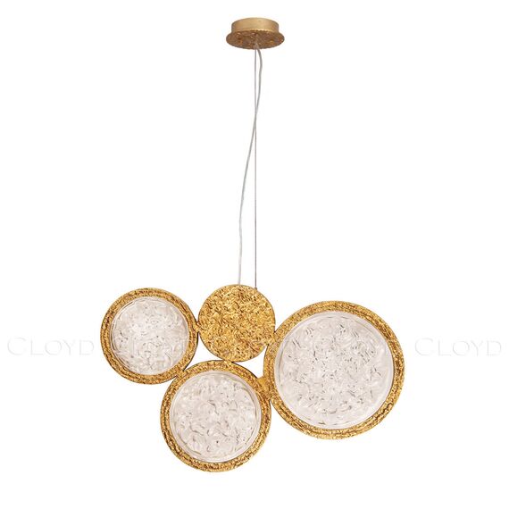 Cloyd 11243 Подвесной светильник MANOA - A P3 латунь