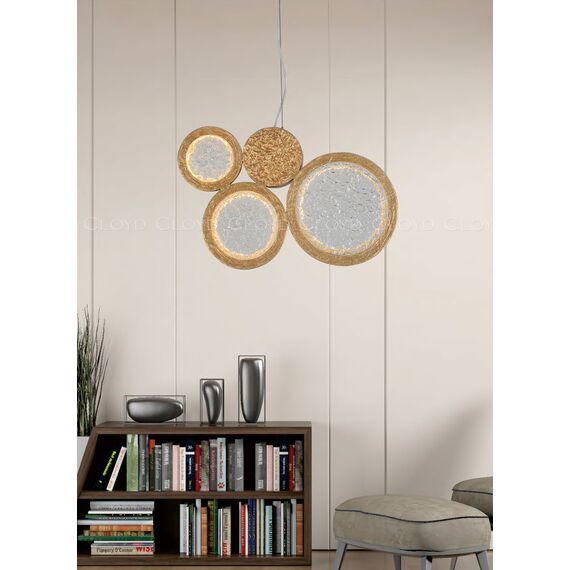 Cloyd 11243 Подвесной светильник MANOA - A P3 латунь, изображение 2