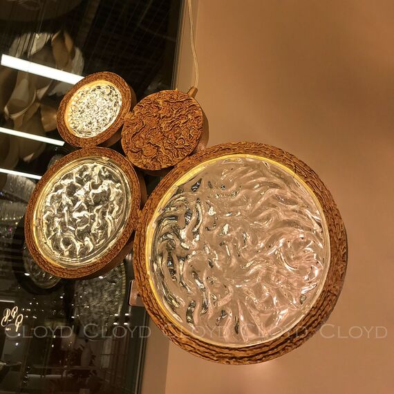 Cloyd 11243 Подвесной светильник MANOA - A P3 латунь, изображение 3