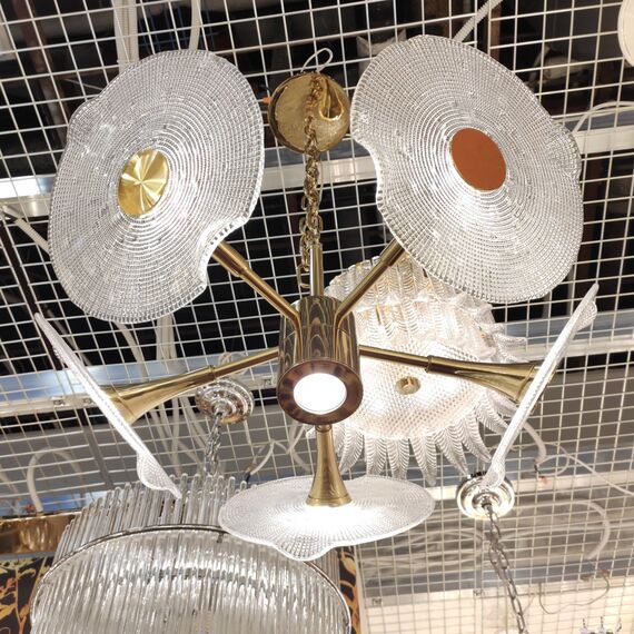 Cloyd 10666 Люстра GRAMMY C6 диаметр - 60 см, золото, изображение 2