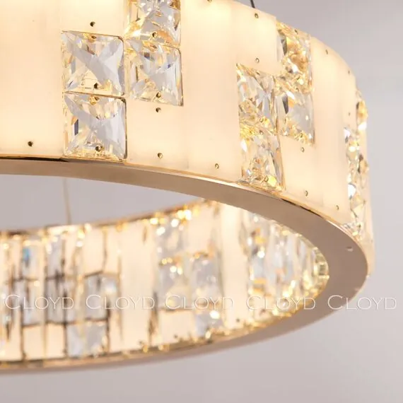 Cloyd 11227 Люстра PERSEFONA C1 диаметр - 48 см, золото, изображение 2