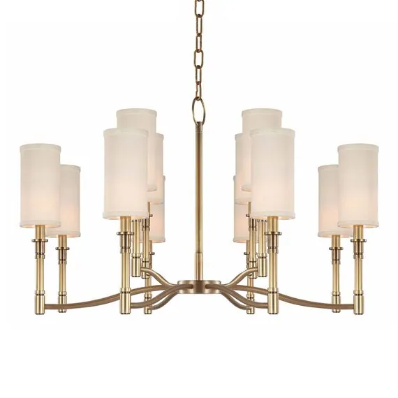 Cloyd 10087 Люстра SAMUEL C12 диаметр - 95 см, латунь