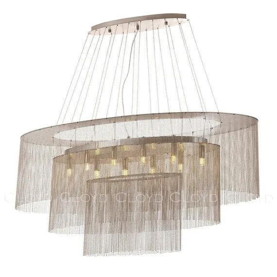 Cloyd 11462 Люстра ONASSIS C10 ширина - 100 см, никель сатин