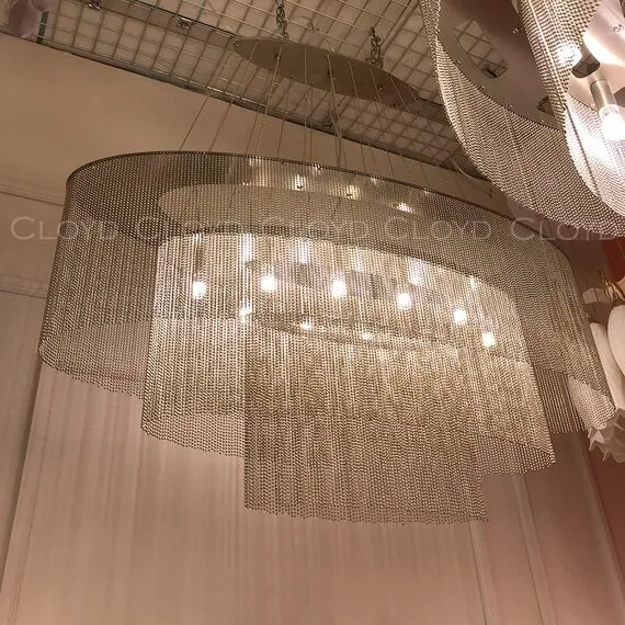 Cloyd 11462 Люстра ONASSIS C10 ширина - 100 см, никель сатин, изображение 3