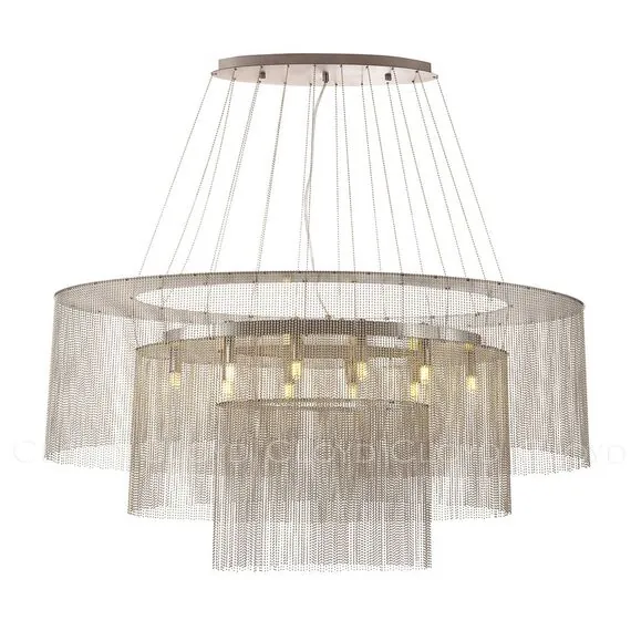 Cloyd 11462 Люстра ONASSIS C10 ширина - 100 см, никель сатин, изображение 4