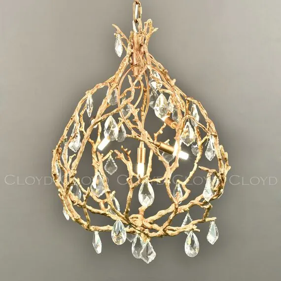 Cloyd 11103 Люстра OCCULT C6 латунь, изображение 4