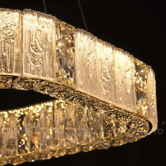 Cloyd 11234 Люстра RADIANTA C1 ширина - 52 см, золото, изображение 2