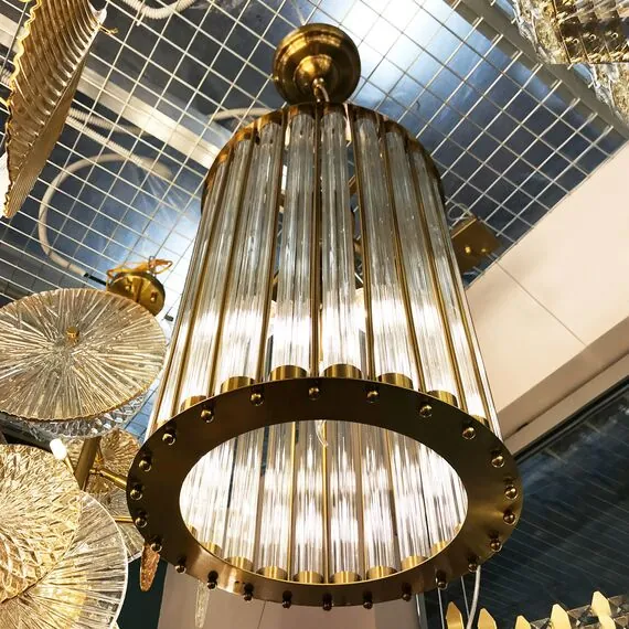 Cloyd 10640 Подвесной светильник RODERIC P3 диаметр - 29 см, латунь, изображение 3