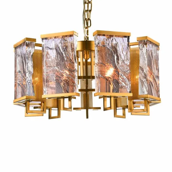 Cloyd 10285 Люстра MINERAL C9 диаметр - 65 см, хрусталь латунь