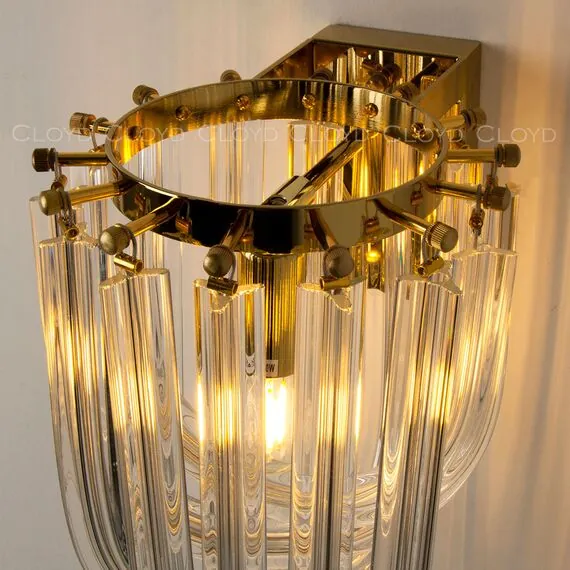 Cloyd 20294 Бра MEBIUS - B W1 высота - 36 см, золото, изображение 4