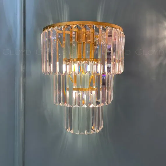 Cloyd 20185 Бра ORDINAL - A W3 высота - 36 см, латунь, изображение 2