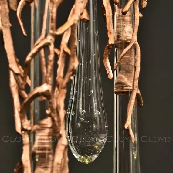 Cloyd 11100 Люстра SALAZAR C6 высота - 220 см, латунь, изображение 2