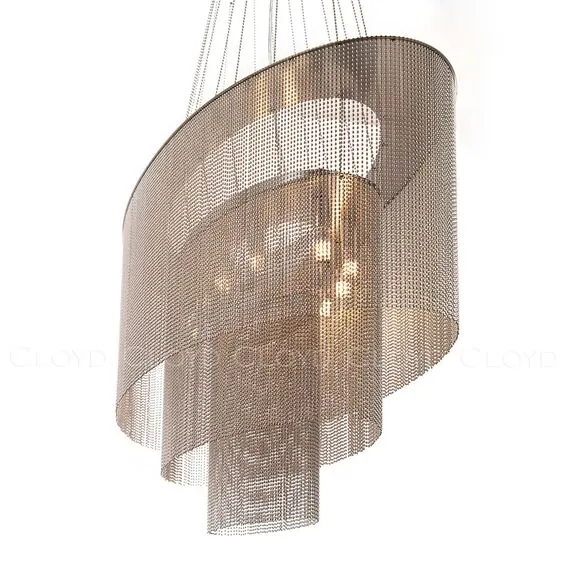 Cloyd 11463 Люстра ONASSIS C12 ширина - 120 см, никель сатин, изображение 2