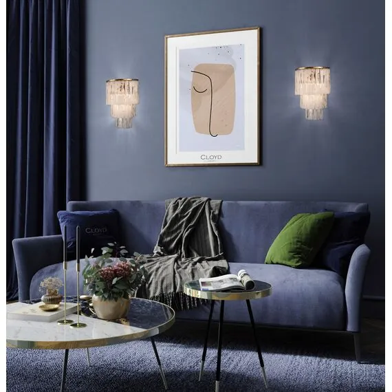 Cloyd 20221 Бра NANSEN W3 высота - 42 см, латунь, изображение 3