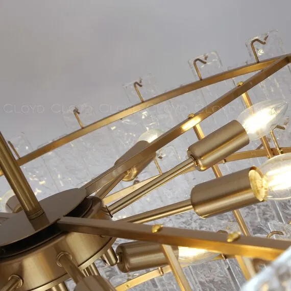 Cloyd 11076 Люстра PARSIFAL C9 диаметр - 60 см, латунь, изображение 3